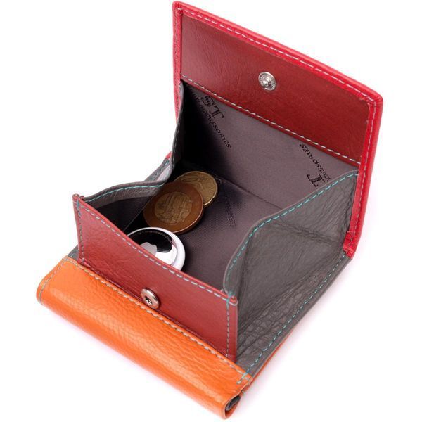 Женский кошелек с монетницей из натуральной кожи ST Leather 19509 Разноцветный b19509 фото