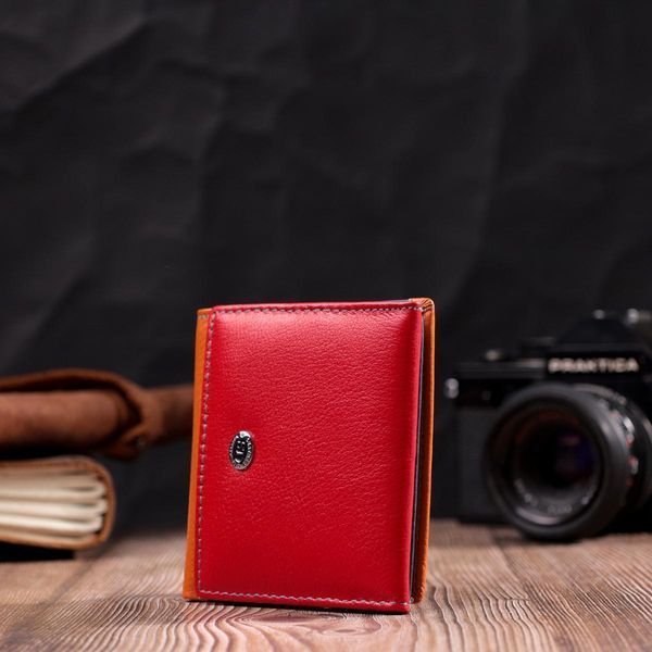 Женский кошелек с монетницей из натуральной кожи ST Leather 19509 Разноцветный b19509 фото