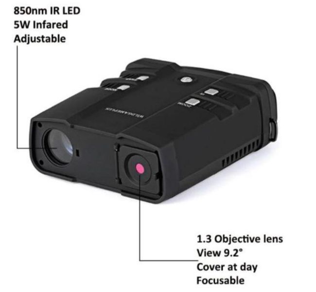 Прибор ночного видения Widgameplus WG500B 1080P HD 10.8X31 Цифровой бинокль L59010 фото