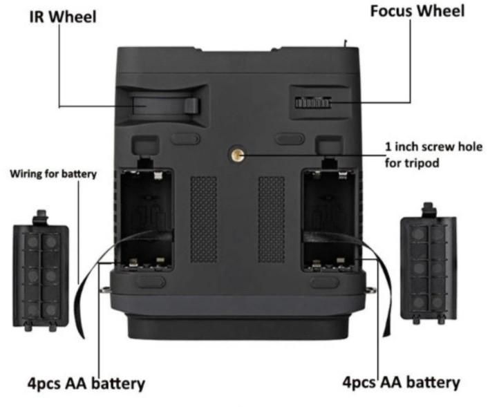 Прибор ночного видения Widgameplus WG500B 1080P HD 10.8X31 Цифровой бинокль L59010 фото