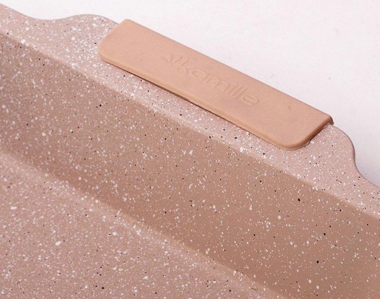 Форма для выпечки Kamille Marble 30.3х26.7х6см с силиконовыми ручками KM-6035А фото