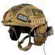 Комплект шлем Fast Helmet NIJ IIIA + наушники Walkers Razor Slim с чебурашкой + кавер Мультикам L L9006611 фото 1
