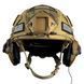Комплект шлем Fast Helmet NIJ IIIA + наушники Walkers Razor Slim с чебурашкой + кавер Мультикам L L9006611 фото 2
