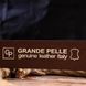 Чоловічий ремінь із натуральної шкіри Grande Pelle 21461 Коричневий b21461 фото 7