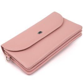 Клатч из кожи женский ST Leather 19323 Розовый b19323 фото