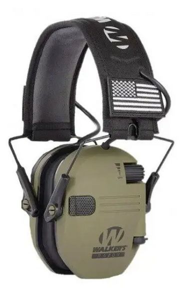 Тактичні активні навушники Walkers Razor (з чохлом) Оливковий L9005860 фото