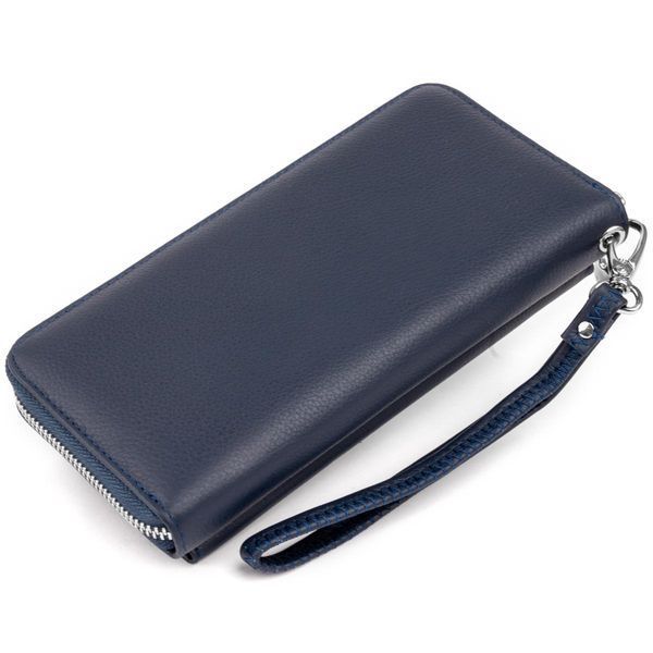 Кошелек универсальный женский ST Leather 19296 Темно-синий b19296 фото