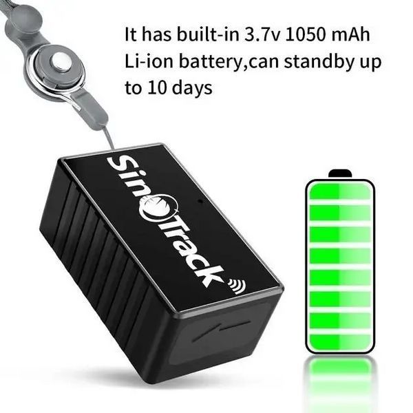 Портативный GPS-трекер SinoTrack ST-903 с аккумулятором 1050mAh и микрофоном L703842 фото