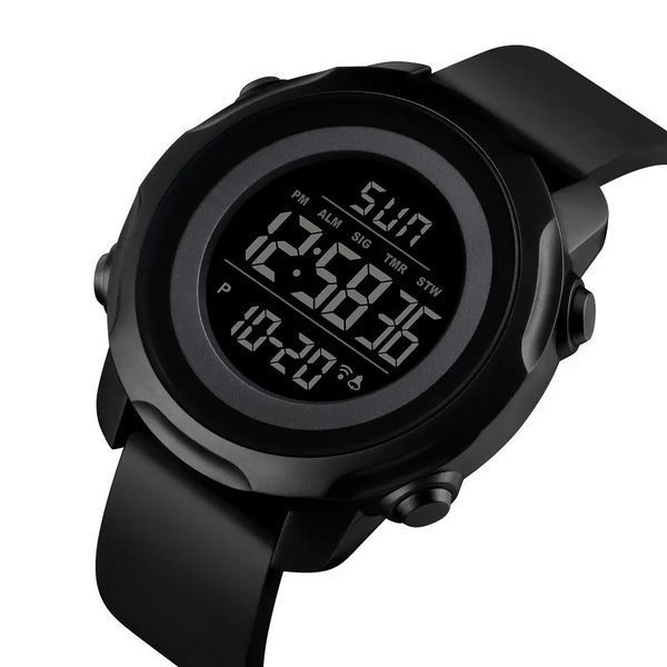Мужские спортивные часы Skmei 1540 Черные L900300 фото