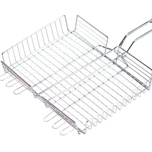Велика решітка для гриля та барбекю Grill глибока 42х31 см HP458RESH фото