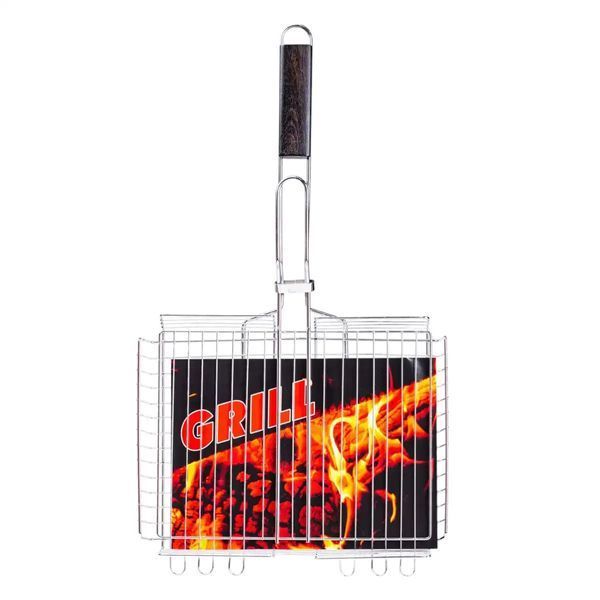 Велика решітка для гриля та барбекю Grill глибока 42х31 см HP458RESH фото
