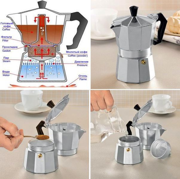 Гейзерная кофеварка Empire Coffee эспрессо 150мл на 3 чашки EM-9542 фото