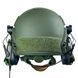 Комплект Шолом кевларовий Fast NIJ IIIA + навушники Earmor M31H Mod3 (Ranger Green) розмір L L9006601 фото 6