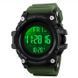 Мужские спортивные часы Skmei 1384 Зеленые L138403 фото 2