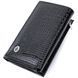 Женский кошелек в три сложения из лакированной натуральной кожи ST Leather 22707 Черный b22707 фото 1
