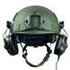 Комплект Шолом кевларовий Fast NIJ IIIA + навушники Earmor M31H Mod3 (Ranger Green) розмір L L9006601 фото 3