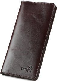 Добротный кожаный кошелек из натуральной кожи Shvigel 16153 b16153 фото