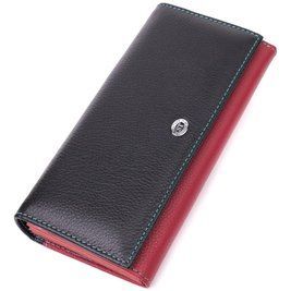 Вместительный кошелек для женщин из натуральной кожи ST Leather 22517 Разноцветный b22517 фото