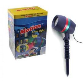 Лазерный проектор Star Shower Motion Laser Light (для дома и улицы) Blue L800378 фото