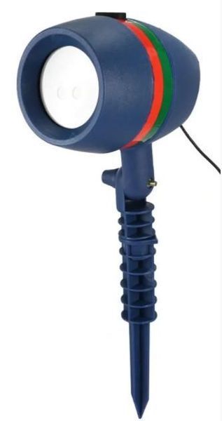 Лазерный проектор Star Shower Motion Laser Light (для дома и улицы) Blue L800378 фото