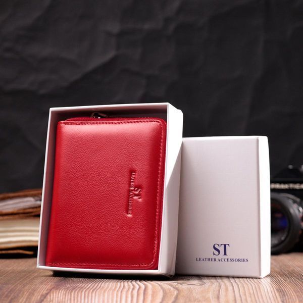 Женский кошелек из натуральной кожи ST Leather 22448 Красный b22448 фото