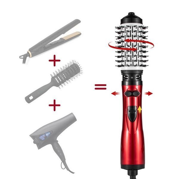 Фен-щітка для волосся, що обертається Gemei Gm-4829 L482900 фото