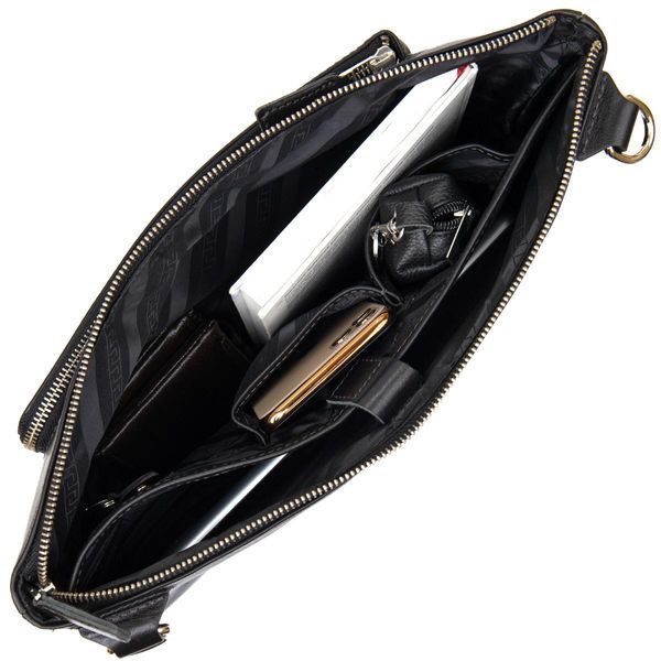 Кожаная мужская сумка для ноутбука GRANDE PELLE 11437 Черный b11437 фото