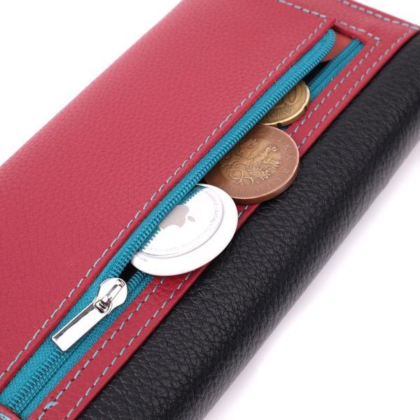 Вместительный кошелек для женщин из натуральной кожи ST Leather 22517 Разноцветный b22517 фото