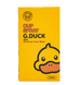 Детская термокружка G. Duck 450 мл стильный с крышкой на защелке Желтый HP28489 фото 8