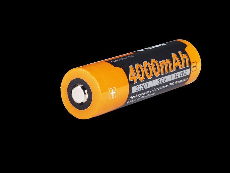 Акумулятор 21700 Fenix ​​4000mAh 3.6V (Чорно-жовтий) L712738 фото