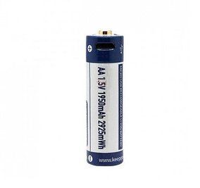 Акумулятор 14500 Keeppower Li-ion R6 1950mAh/2bl (P1450U1 AA) L195014 фото