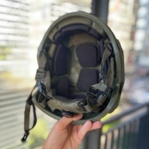 Тактический шлем FAST High Cut (IIIA NIJ) с кавером (Оливковый) M L23910 фото