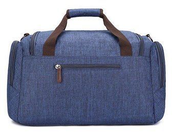 Дорожня сумка текстильна Vintage 20075 Синя 46х30х21 см b20075 фото