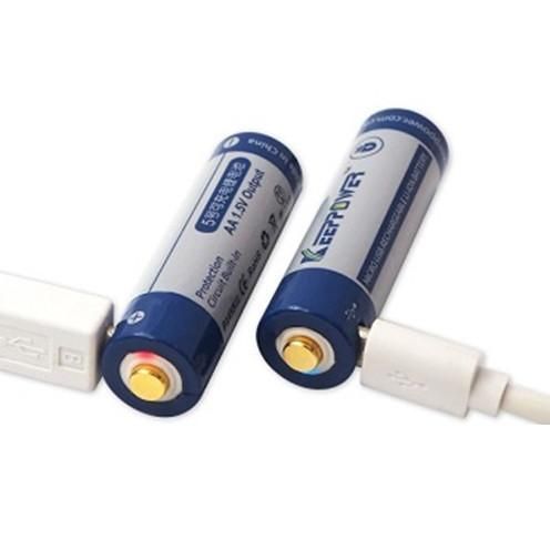 Аккумулятор 14500 Keeppower Li-ion R6 1950mAh / 2bl (P1450U1 AA) L195014 фото