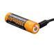 Акумулятор 18650 Fenix ​​3500mAh Li-Ion із micro-usb зарядкою (Чорно-жовтий) L712734 фото 6