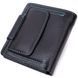 Кожаный женский кошелек с монетницей снаружи ST Leather 19454 Черный b19454 фото 2