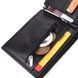 Чоловічий гаманець-затиск з натуральної шкіри ST Leather 22460 Чорний b22460 фото 5