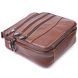 Стильная мужская сумка из натуральной кожи 21275 Vintage Коричневая b21275 фото 3