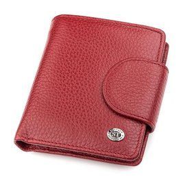 Кошелек женский ST Leather 18499 небольшой Красный b18499 фото