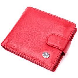 Женское портмоне с блоком для карт из натуральной кожи ST Leather 19471 Красный b19471 фото