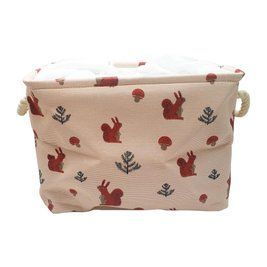 Корзина из хлопка Bambi CLR619 корзинки 35-25-26см Белка RT-CLR619(Pink) фото