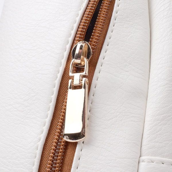 Слинг сумка для женщин из экокожи Vintage 22746 Белая b22746 фото
