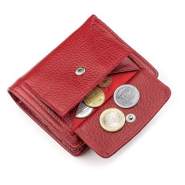 Кошелек женский ST Leather 18499 небольшой Красный b18499 фото