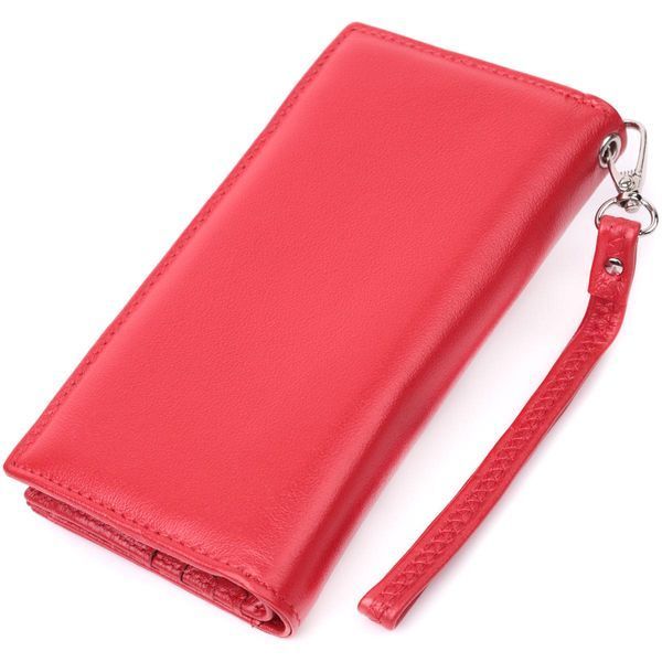Яркий кошелек-клатч для женщин из натуральной кожи ST Leather 22533 Красный b22533 фото