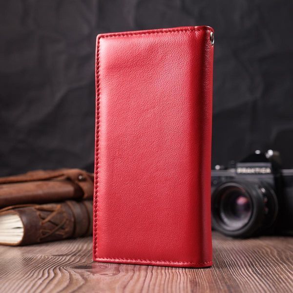 Яркий кошелек-клатч для женщин из натуральной кожи ST Leather 22533 Красный b22533 фото