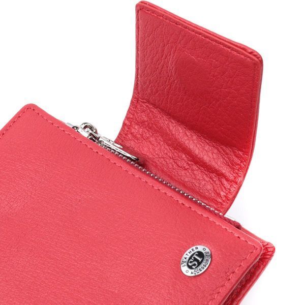 Жіночий гаманець вертикального формату із натуральної шкіри ST Leather 22704 Червоний b22704 фото