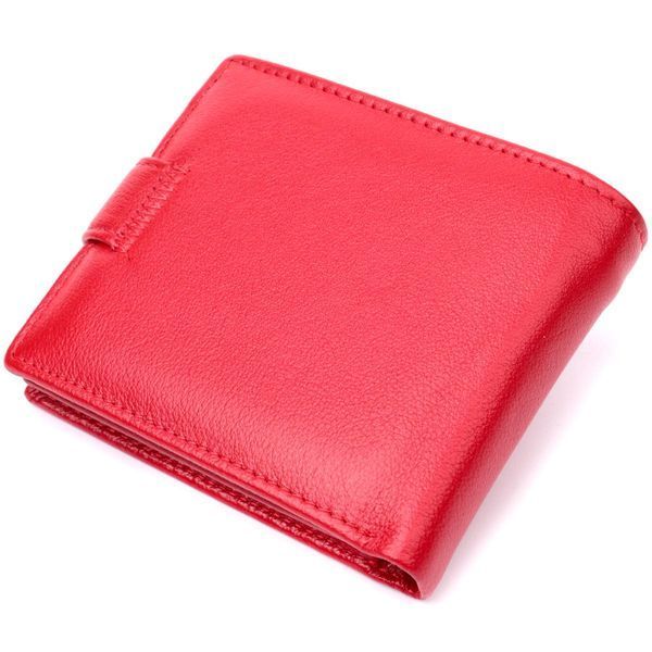 Жіноче портмоне з блоком для карт з натуральної шкіри ST Leather 19471 Червоний b19471 фото