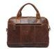 Кожаная сумка для ноутбука Vintage 14867 Коричневая 36х26х6,5 см b14867 фото 3