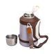 Термос туристичний Vacuum Cup 1.5 літра з ремінцем і складною ручкою коричневий HP-14-21V фото 4