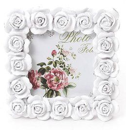 Фоторамка Sweet White "Белые Розы" квадратная 10.5х10.5см BD-493-512 фото